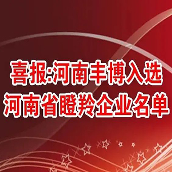 喜報(bào)：河南豐博入選河南省瞪羚企業(yè)名單